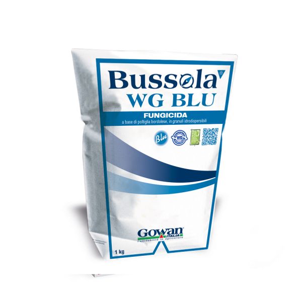 Fungicida a base di rame neutralizzato Gowan Bussola WG NC 20 kg 