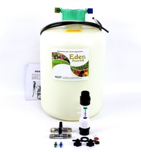 Dosatore per Fertirrigazione Eden Flow NR 100 Starter Kit - 2,8 l - 500 mq