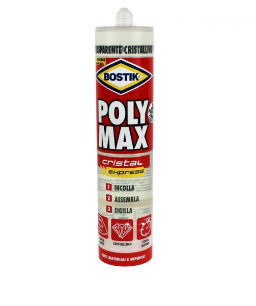 Mastice Trasparente ad Alta Tenuta Bostik® PolyMax 300 g