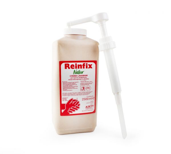 Pasta Lavamani Professionale ReinFix Natur 2500 ml - Con Pompetta