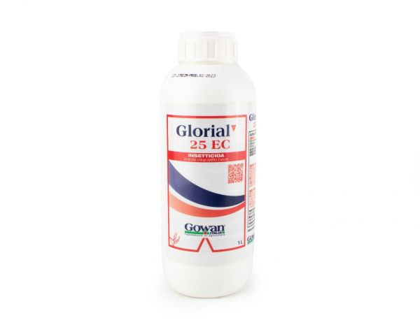 Insetticida Piretroide ad ampio spettro Gowan Glorial 25 EC 1 l