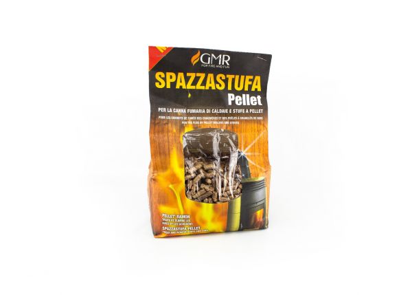 Pellet SpazzaStufa per Pulizia Canna Fumaria 1,5 kg