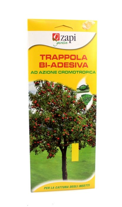 Trappola adesiva gialla cromotropica Zapi Garden - 5pz Gogoverde